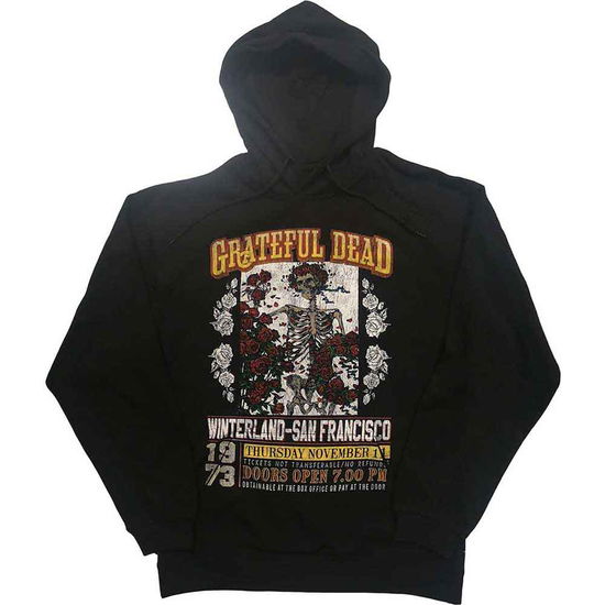 Cover for Grateful Dead · Grateful Dead Unisex Pullover Hoodie: San Francisco (Black) (Hoodie)