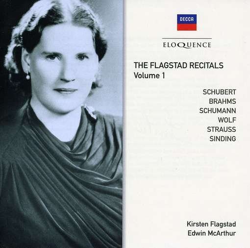 Cover for Kirsten Flagstad · The Flagstad Recitals (CD) (2013)