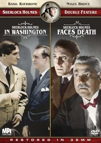 Cover for DVD · Sherlock Holmes Double Feature: Sherlock Holmes Faces Death and Sherlock Holmes in Washington (DVD) (2010)