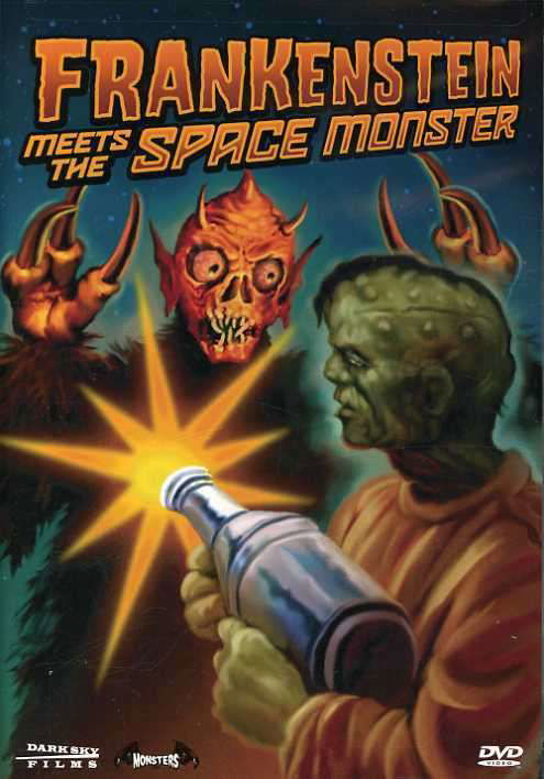 Cover for DVD · Frankenstein Meets the Space Monster (DVD) (2021)