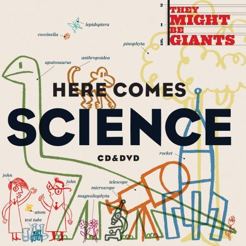 Cover for They Might Be Giants · Here Comes Science (CD) (2009)