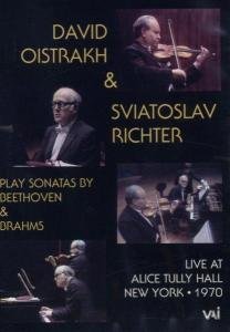 Cover for Beethoven / Brahms · David Oistrakh &amp; Sviatoslav Richter (DVD) (2006)