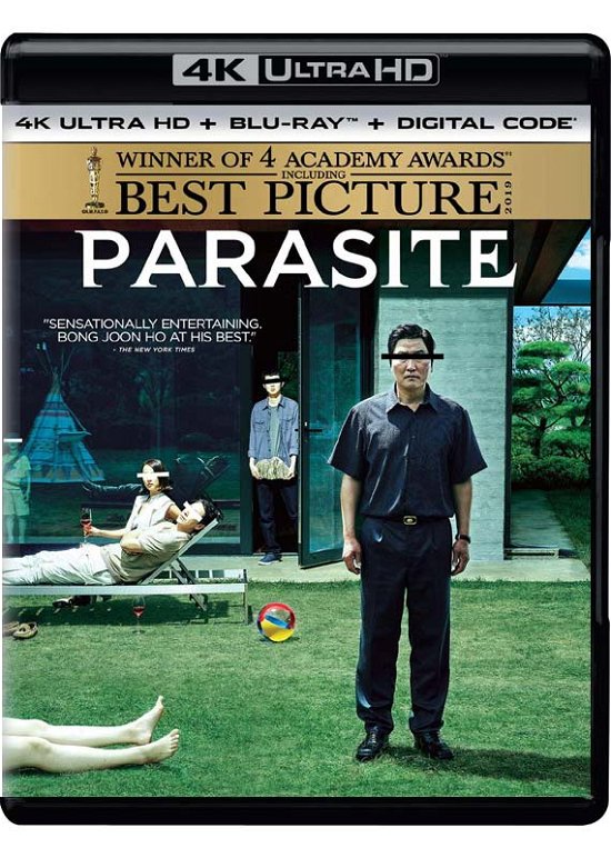 Cover for Parasite (4K UHD Blu-ray) (2020)