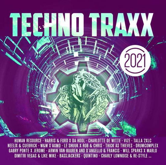 Cover for Niels-talla 2xlc-klaas Van Gogh · Techno Traxx 2021 (CD) (2021)