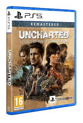 Uncharted Legacy of Thieves Collection Remastered PS5 - Playstation 5 - Game - Sony - 0711719791997 - January 28, 2022