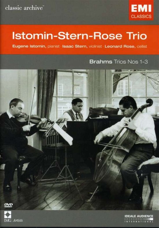 Cover for J. Brahms · Piano Trio No.1-3 (DVD) (1990)