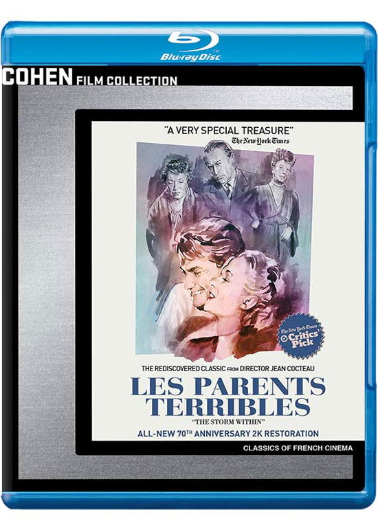 Cover for Les Parents Terribles (Blu-ray) (2018)