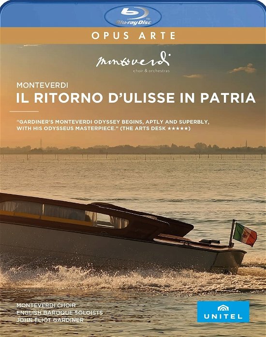 Monteverdi: Il Ritorno D'ulisse in Patria - English Baroque Soloists / John Eliot Gardiner - Films - OPUS ARTE - 0809478072997 - 26 augustus 2022