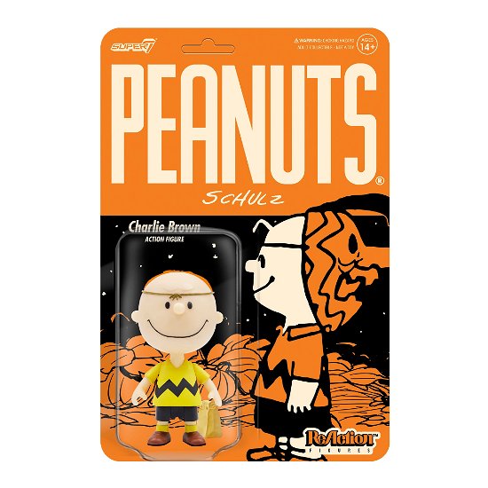 Peanuts Reaction Figure W4 - Masked Charlie Brown - Peanuts Reaction Figure W4 - Masked Charlie Brown - Merchandise - SUPER 7 - 0840049808997 - September 28, 2021
