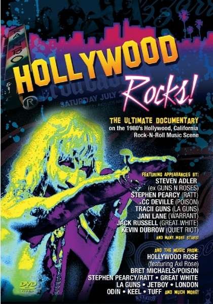 Cover for Hollywood Rocks! (DVD) (2017)