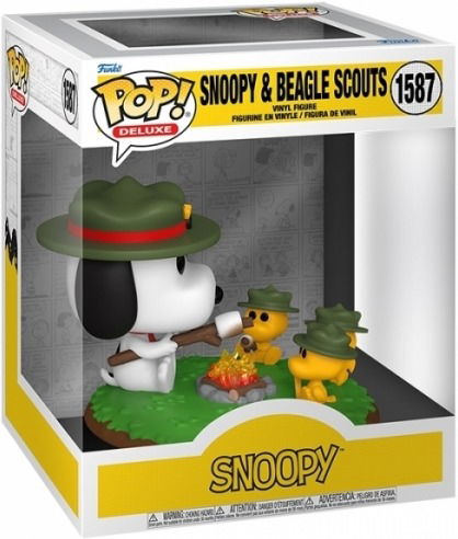 Cover for Funko Pop Deluxe · Pop Deluxe Peanuts Beagle Scouts Snoopy Camping (Funko POP!) (2024)