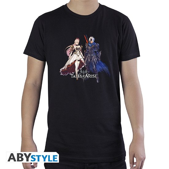 TALES OF ARISE - Tshirt Alphen & Shionne man SS - T-Shirt Männer - Produtos - ABYstyle - 3665361072997 - 7 de fevereiro de 2019