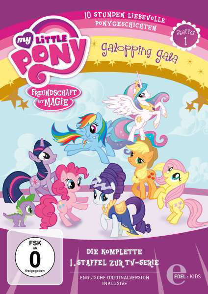 Komplette 1.staffel,folge 1-9,galloping Gala - My Little Pony - Film - EDELKIDS - 4029759085997 - 29 mars 2013