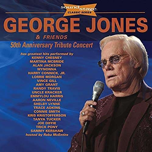 Cover for George Jones &amp; Friends · 50th Anniversary Tribute Concert: Soundstage (CD) (2018)