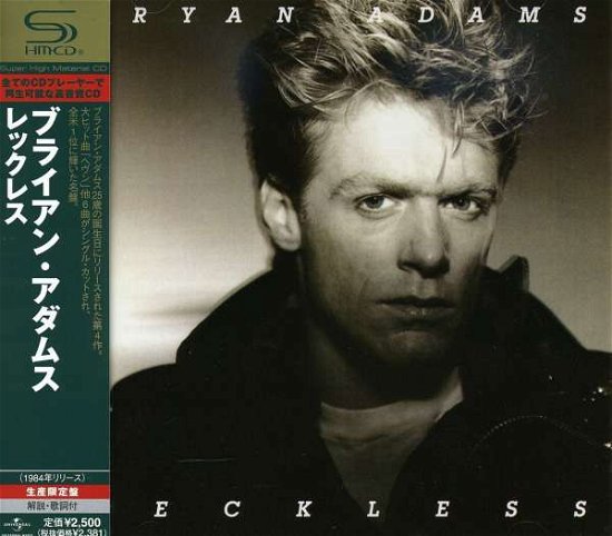 Cover for Bryan Adams · Reckless (Shm-cd) (SHM-CD) [Remastered edition] (2009)