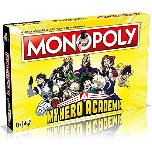 Cover for Winning Moves · Monopoly: My Hero Academia (Leketøy)