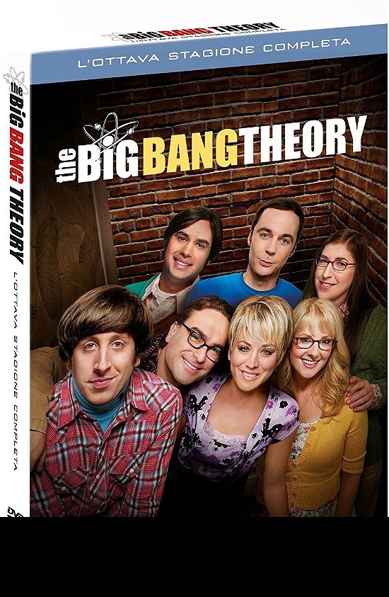 Cover for Kaley Cuoco,johnny Galecki,jim Parsons · Big Bang Theory (The) - Stagione 08 (DVD) (2015)