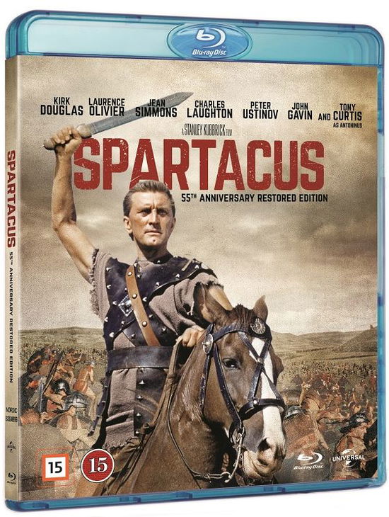 Spartacus - Kirk Douglas / Laurence Olivier / Charles Laughton / Jean Simmons / Peter Ustinov - Filme - Universal - 5053083049997 - 30. Oktober 2015