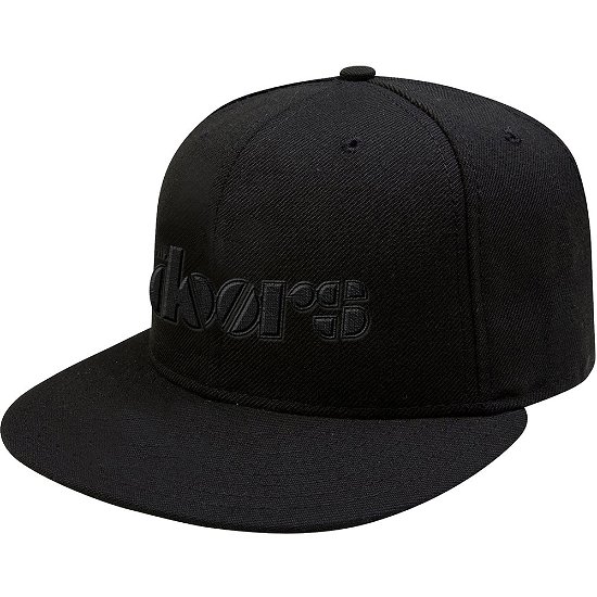 Cover for The Doors · The Doors Unisex Snapback Cap: Logo (CLOTHES) [Black - Unisex edition]
