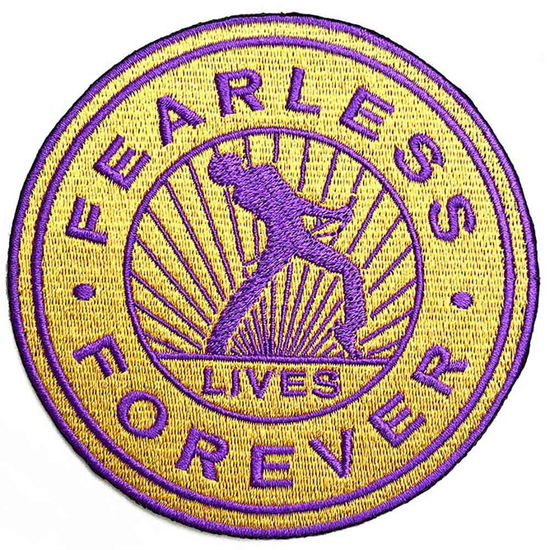 Queen Standard Woven Patch: Fearless - Queen - Produtos -  - 5056368633997 - 