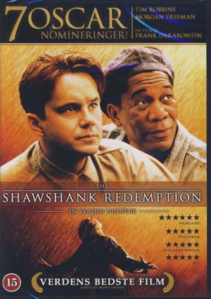 Cover for Shawshank Redemption · En Verden Udenfor (DVD) (2009)