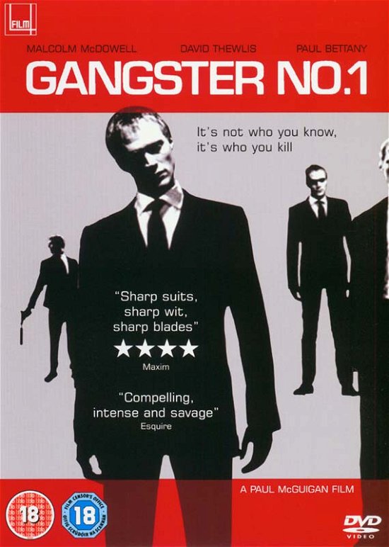 Cover for Gangster No.1 · Gangster No 1 (DVD) (2008)