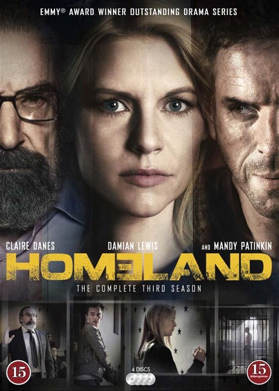 Cover for Homeland · Homeland: The Complete Season 3 (DVD) (2014)