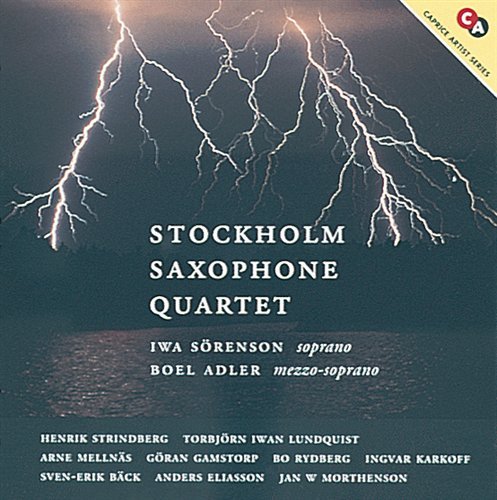 Cover for Stockholm Saxophone Quartet (CD) (2019)