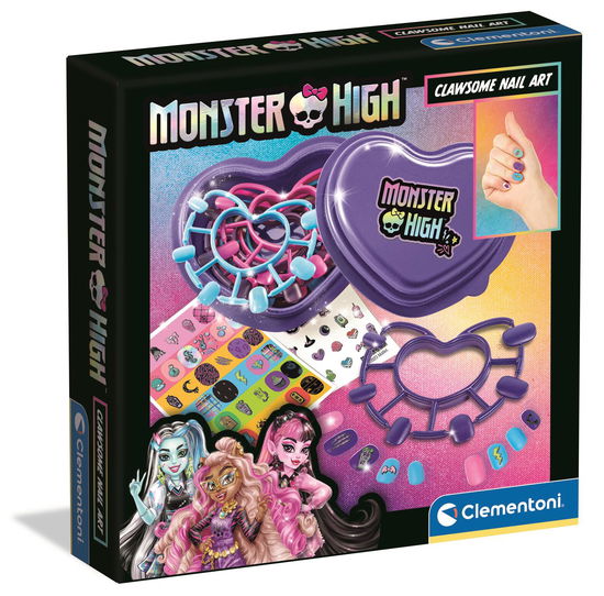 Cover for Clementoni · Monster High Clawsome Nail Art (Toys) (2024)