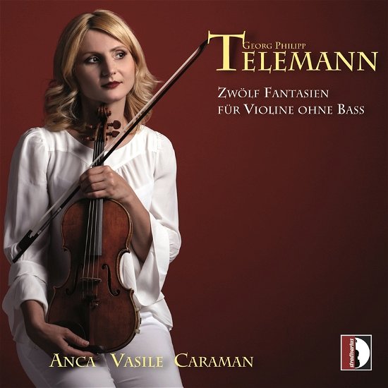 Cover for Telemann / Anca Vasile Caraman · Zwolf Fantasien Fur Violine Ohne Bass (CD) (2022)