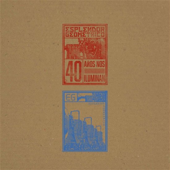 Cover for Esplendor Geometrico · 40 Anos Nos Iluminan (LP) [Limited edition] (2020)