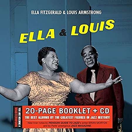 Cover for Ella Fitzgerald &amp; Louis Armstrong · Ella &amp; Louis (+5 Bonus Tracks) (+20P Booklet) (CD) (2021)