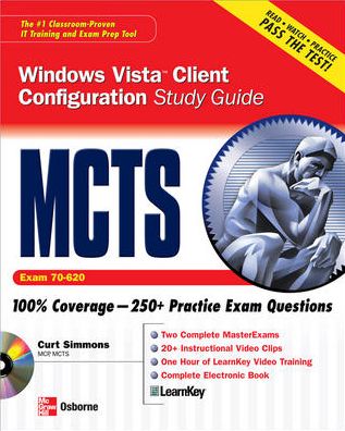 Cover for Curt Simmons · Mcts Windows Vista Client Configuration Study Guide (Exam 70-620) (Book) (2007)