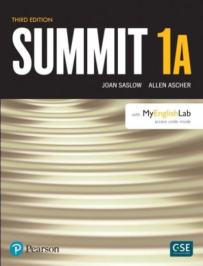 Cover for Joan Saslow · Summit Level 1 Student Book Split A w/ MyLab English (Paperback Book) (2018)