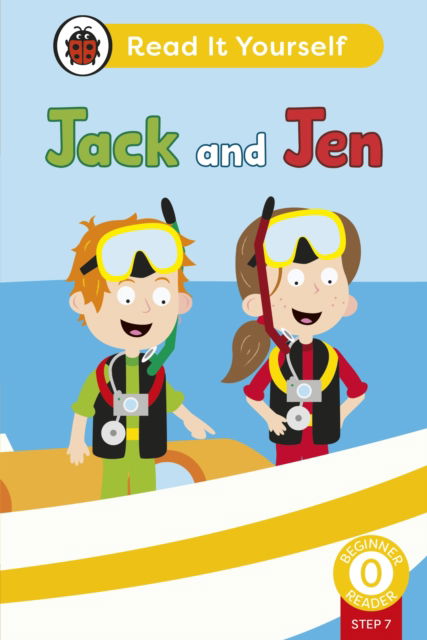 Cover for Ladybird · Jack and Jen (Phonics Step 7):  Read It Yourself - Level 0 Beginner Reader - Read It Yourself (Hardcover bog) (2024)