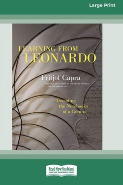 Cover for Fritjof Capra · Learning from Leonardo (Paperback Bog) (2013)