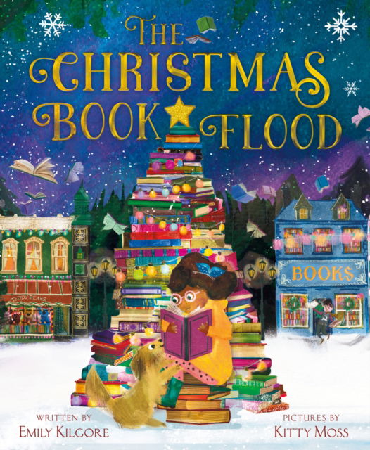 Cover for Emily Kilgore · The Christmas Book Flood (Hardcover Book) (2022)