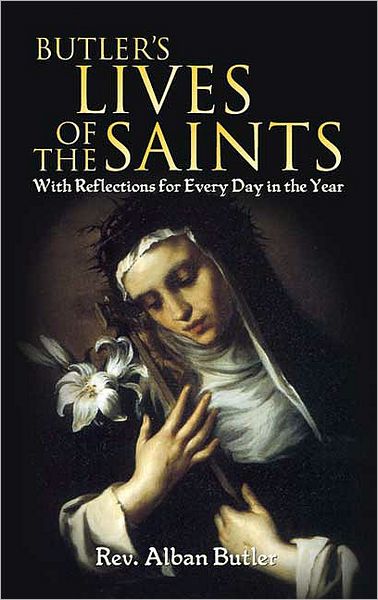 Cover for Alban Butler · Butler'S Lives of the Saints: With Reflections for Every Day in the Year - Dover Books on Western Philosophy (Pocketbok) (2005)