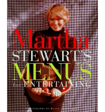 Cover for Martha Stewart · Martha Stewart's Menus for Entertaining (Hardcover Book) (1994)