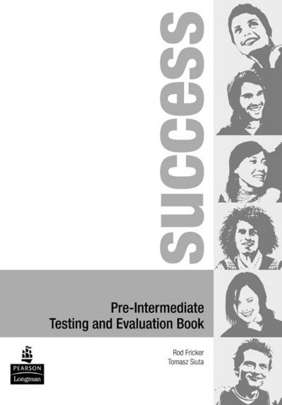 Cover for Fricker · Success Pre-Intermediate Test B (Bog)