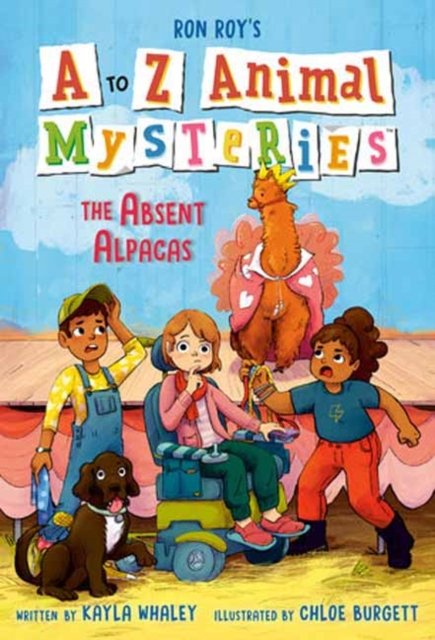Cover for Ron Roy · A to Z Animal Mysteries #1: The Absent Alpacas (Taschenbuch) (2023)