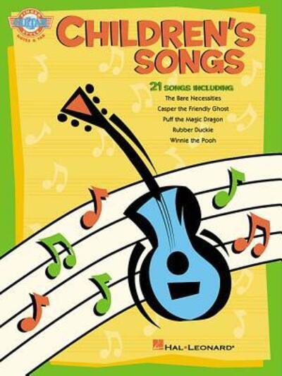 Cover for Hal Leonard Corp. · Children's Songs (Bok) (2002)