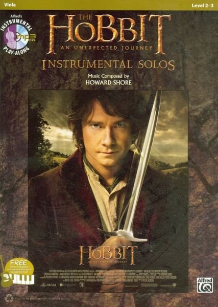 Cover for Howard Shore · The Hobbit: an Unexpected Journey Instrumental Solos: Viola [with CD (Audio)] (Paperback Bog) (2013)