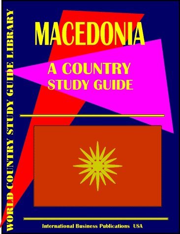 Cover for USA International Business Publications · Macedonia Country Study Guide (World Country Study Guide (Paperback Book) (2009)