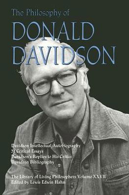 Cover for Lewis E Hahn · The Philosophy of Donald Davidson - Library of Living Philosophers (Taschenbuch) (1999)