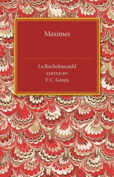Cover for Francois de La Rochefoucauld · Maximes (Paperback Bog) (2015)