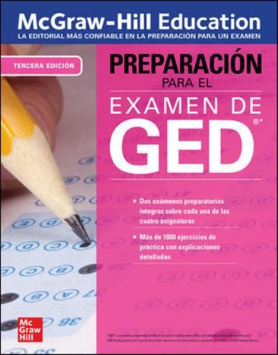 Cover for Mexico McGraw Hill Editores · McGraw-Hill Education Preparacion para el Examen de GED, Tercera edicion (Paperback Bog) (2021)
