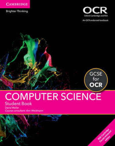 Cover for David Waller · GCSE Computer Science for OCR Student Book with Cambridge Elevate Enhanced Edition (2 Years) - GCSE Computer Science for OCR (Book) (2018)