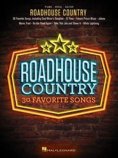 Cover for Hal Leonard Publishing Corporation · Roadhouse Country (Paperback Book) (2017)