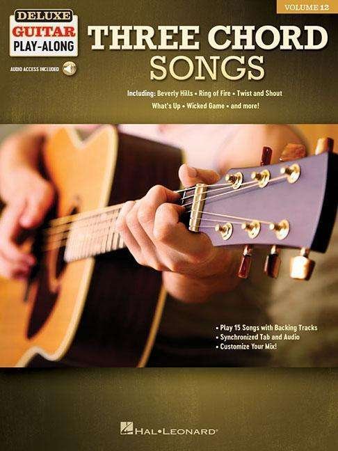 Three Chord Songs - Deluxe Guitar Playalong - V/A - Autre - OMNIBUS PRESS SHEET MUSIC - 9781540029997 - 10 décembre 2019